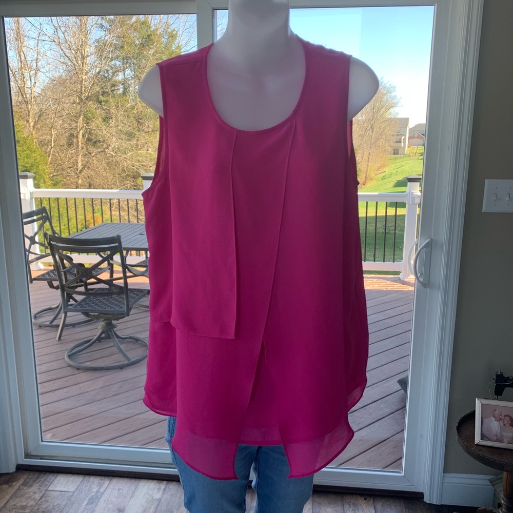 {Coldwater Creek} Pink Top Size Medium